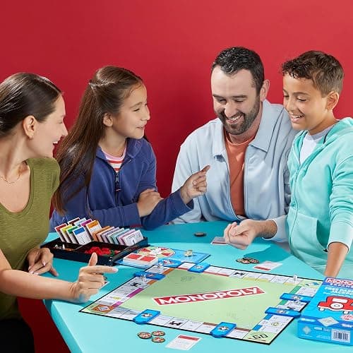 Monopoly Free Parking Jackpot Expansion | Add More Fun to Classic Monopoly Game and Play Faster | Ages 8+ | 2-6 Players | 40 Mins. | Family Board Games | Kids thumbnail 12