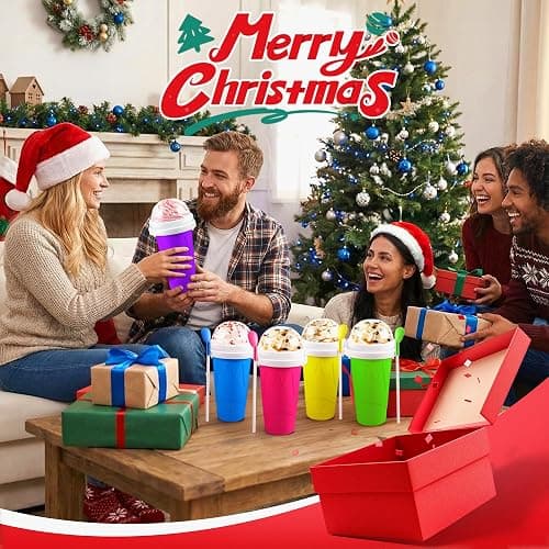 tgosomt Slushie Cup, Cool Stuff Slushy Maker Cups, Cool Funny Gadgets Things, White Elephant Gifts Stocking Stuffers Party Favors, Christms Classroom Gifts and Prizes for Boys Girls Teens Students thumbnail 2