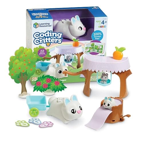 Learning Resources Coding Critters Bopper - 22 Pieces, Ages 4+,Screen-Free Early Coding Toy for Kids, Interactive STEM Coding Pet, Preschool Learning Toys - Image 1