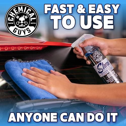 Chemical Guys CLD30016 Streak Free Glass & Window Cleaner (Works on Glass, Windows, Mirrors, Navigation Screens & More; Car, Truck, SUV and Home Use), Ammonia Free & Safe on Tinted Windows, 16 fl oz thumbnail 6