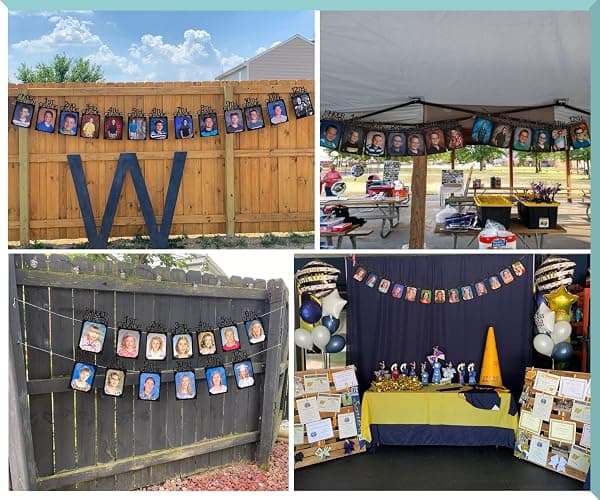 Graduation Decorations 2026 5x7 Photo Banner for Class of 2026 2027 Decorations K-12 Picture Banner for Senior High School Decor Graduation Party Supplies TD114 thumbnail 6