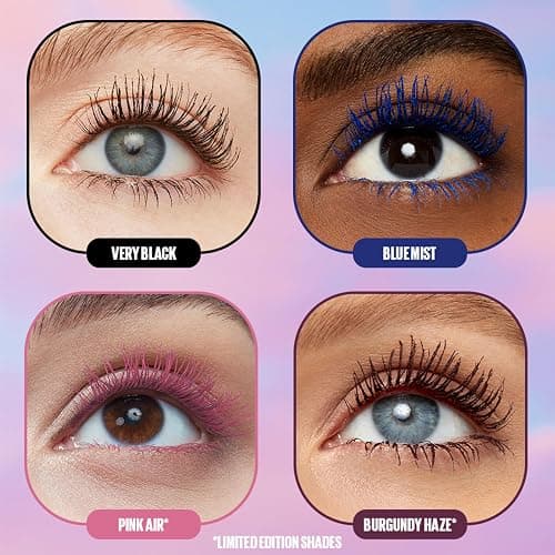 Maybelline Lash Sensational Sky High Washable Mascara Makeup, Volumizing, Lengthening, Defining, Curling, Multiplying, Buildable Formula, Blackest Black, 1 Count - BLACKEST BLACK - 0.24 Fl Oz (Pack of 1) thumbnail 4