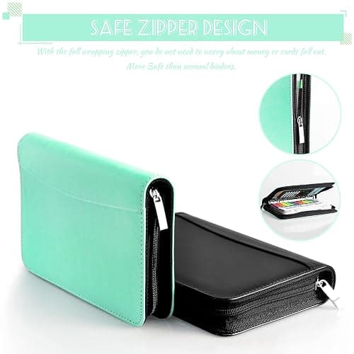 Budget Binder with Zipper Envelopes, Cash Envelopes for Budgeting, A6 PU Leather Budget Planner 2026 with Cash Envelopes Calculator, Bill Money Organizer for Cash Saving Budget System Wallet thumbnail 5