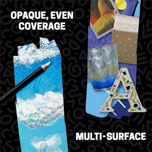 POSCA® Colored Pencils, Soft Core, 48 Count, Ultra-Smooth, Rich Pigment, Vibrant Colors for Blending, Shading & Layering, Adult Coloring & Drawing thumbnail 6