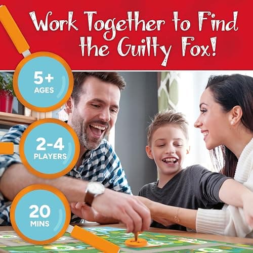 Gamewright | Outfoxed! Game | Board Game | Ages 5+ | 2-4 Players | 20 Minutes Playing Time thumbnail 3