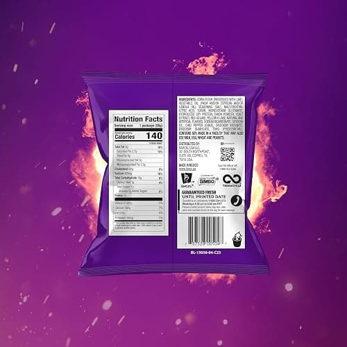 Takis Fuego 40 pc / 1 oz Multipack, Hot Chili Pepper & Lime Flavored Extreme Spicy Rolled Tortilla Chips (Pack of 2) thumbnail 2