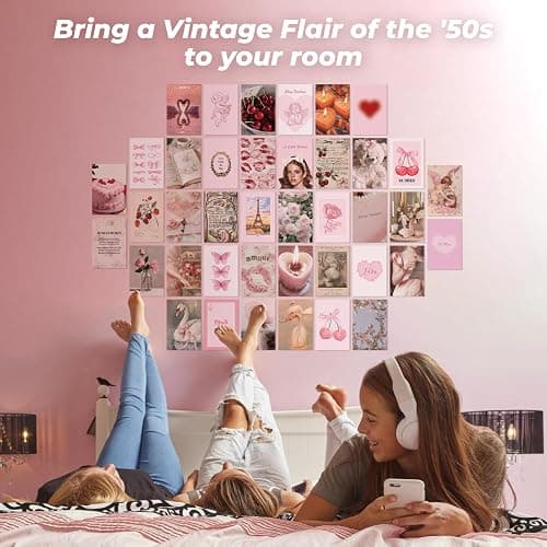 97 Decor Pink Coquette Room Decor Aesthetic - Coquette Wall Decor, Coquette Posters For Room Aesthetic Pink Collage Kit For Teen Girls Dorm Bedroom, Cute Pictures Trendy Art Prints (4x6) thumbnail 3