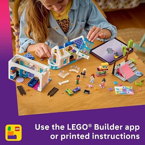 LEGO Friends Liann’s Family House Building Toy for Girls & Boys - Pretend Play Set for Kids, Ages 7+ - W/4 Minidolls, 2 Toy Pet Figures, & Doll House Accessories - Gift Idea for Birthdays - 42687 thumbnail 6