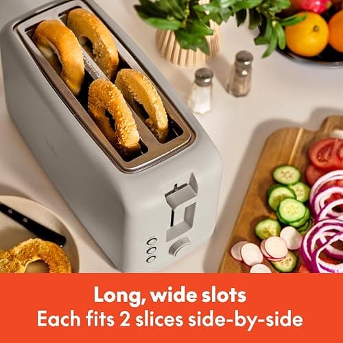 Bella 4 Slice Toaster - 4 Slice - Oatmilk thumbnail 4