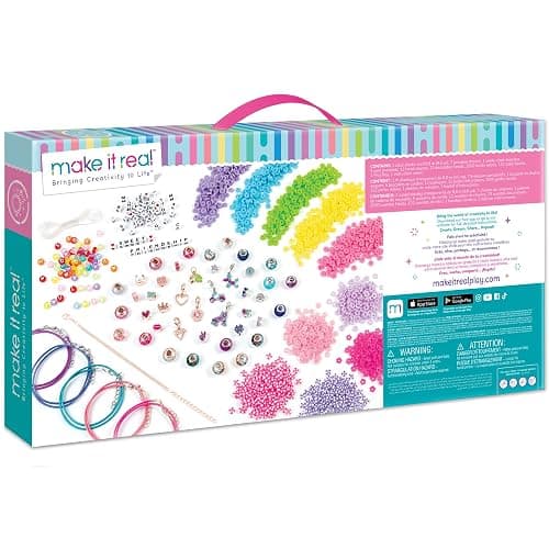 Make It Real: Best Day Ever! Deluxe Jewelry Studio - 2183pcs - DIY Craft Kit, Design & Make Over 30 Breacelets, Beads & Charms, Girls & Kids Ages 8+ thumbnail 2