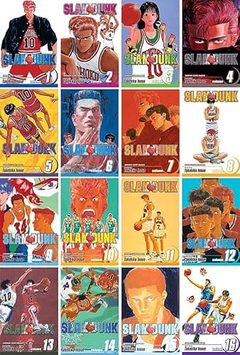 Slam Dunk Manga Set Vol. 1-16 by Takehiko Inoue - Image 1