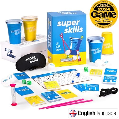 Super Skills - Action Game for Competitive People - Beat Your Friends at 120 Challenges - Fun Group Activity for Family Night or Party with Kids, Teen thumbnail 2