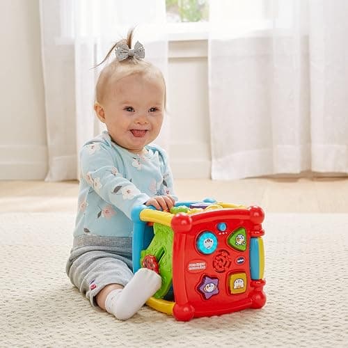 VTech Busy Learners Activity Cube (Retail Packaging - English Version) , Red thumbnail 6