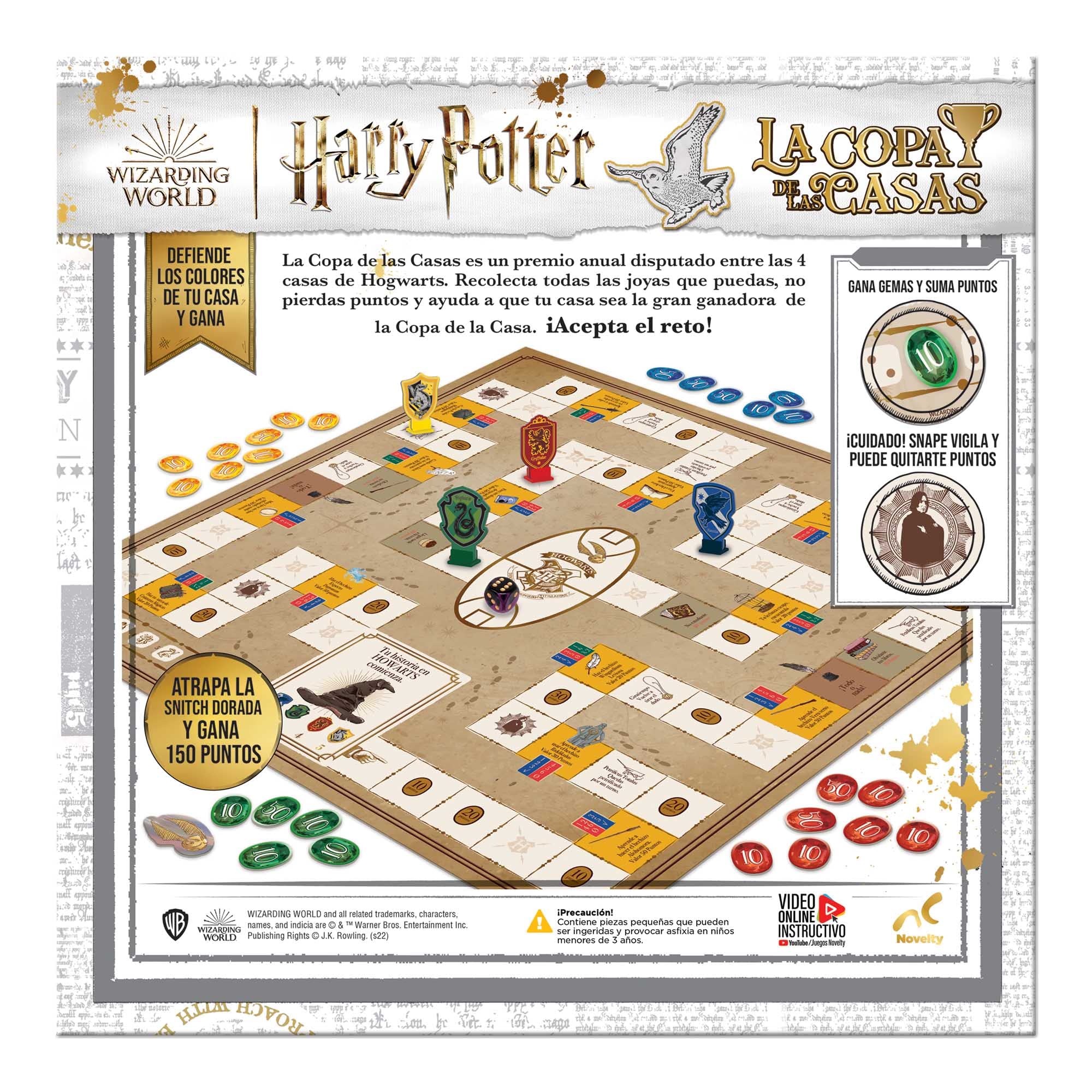 Novelty Corp, la Copa de Las Casas, Harry Potter, Juego de Mesa, Juegos Clásicos y Tradicionales thumbnail 4