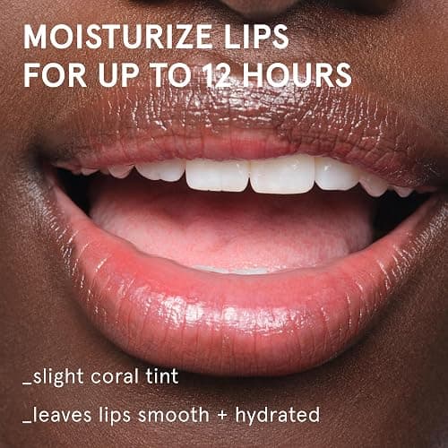 Glossier Balm Dotcom Hydrating Tinted Lip Balm - Universal Salve, Up to 12Hr Moisture for Dry Lips, Cuticles & Skin - Lanolin, Beeswax & Castor Oil - Wild Fig, Honeyed Scent Coral Tint, 15ml thumbnail 2