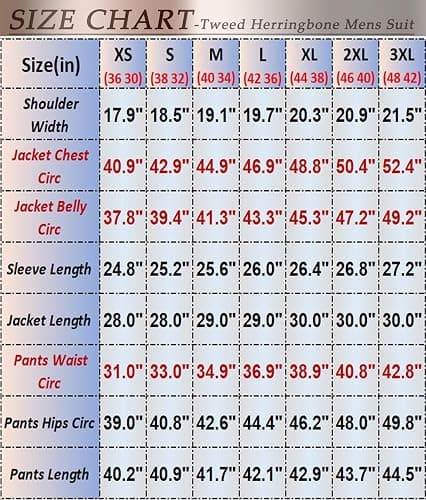 Retro 3 Piece Suit Tweed Herringbone Men's Suits Slim Fit Jacket Vest Pant | Tweed Wool Blend Retro 3 Piece Suit Herringbone Men's Suits Vintage Wedding Groom Tux Set Dress Prom Single Breasted Jacket thumbnail 9
