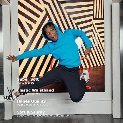 Hanes Boys' Eco Smart Pant thumbnail 5