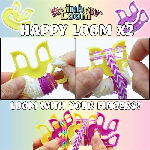 Rainbow Loom® Loomi-Pals™ MEGA Combo Set, Features 60 Cute Assorted LP Charms, The New RL 2.0, Happy Looms, Hooks, Alpha & Pony Beads, 5600 Colorful Bands All in a Carrying Case for Boys and Girls 7+ thumbnail 8