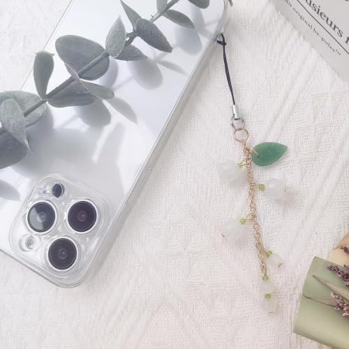 cioatu 1-4PCS Cute Phone Charms Aesthetic Y2K Cell Phone Charms Strap Pink Strawberry Butterfly Star PhoneCharm Y2K Accessories for Bag Keychain Airpods Camera Pendants Decor thumbnail 4