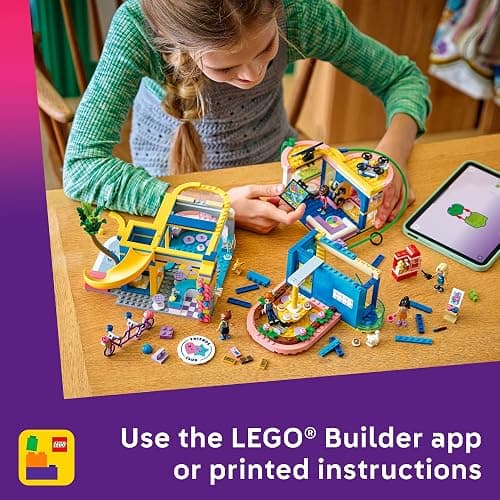 LEGO Friends Heartlake City Friends Club House Building Toy for Girls & Boys - Pretend Play Set for Kids, Ages 8+ - W/5 Minidolls, 3 Toy Animals, & Accessories - Gift Idea for Birthdays - 42689 thumbnail 6