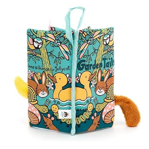 Jellycat Garden Tails: A Soft Activity Baby Book Children's Book - Baby Gift thumbnail 2
