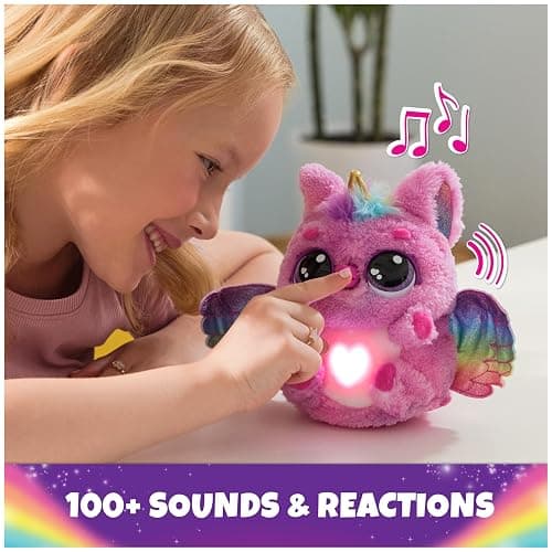 Hatchimals Alive, Mystery Hatch Pufficorn, Surprise Interactive Toy & Egg with Mist, Lights & Sounds (Styles May Vary), Kids Toys for Girls & Boys thumbnail 6