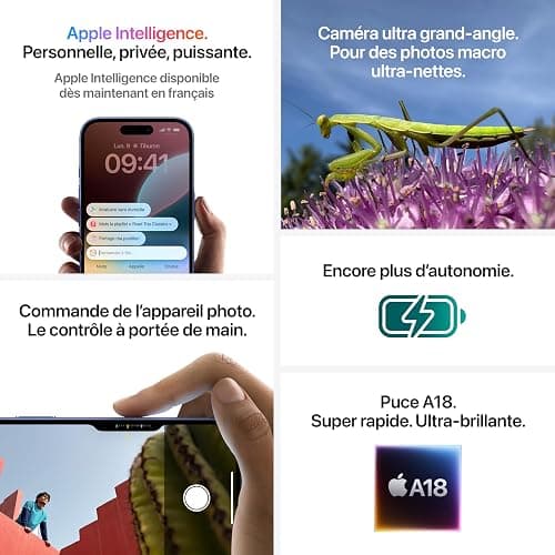 Apple iPhone 16 (128 Go) - Rose thumbnail 5