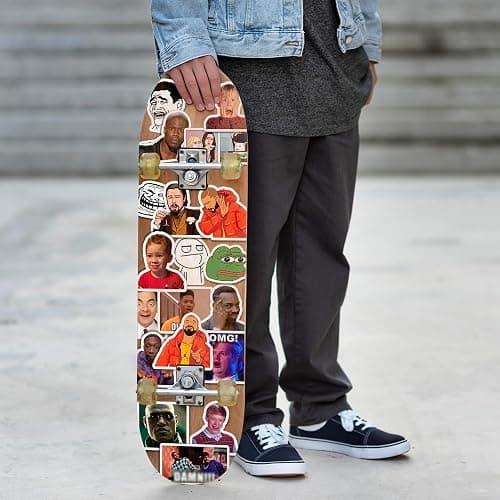 FALIMITLESS Funny Meme Stickers Pack – 24 Sheets (200+ pcs) Waterproof Vinyl Stickers for Laptop, Water Bottles, Journals, Phone Case – Cool Gifts for Teens, Kids, Adults thumbnail 8