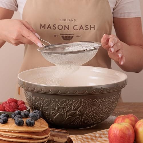 Mason Cash | In the Forest S12 Fox Embossed Mixing Bowl - 4.25 Quart thumbnail 2