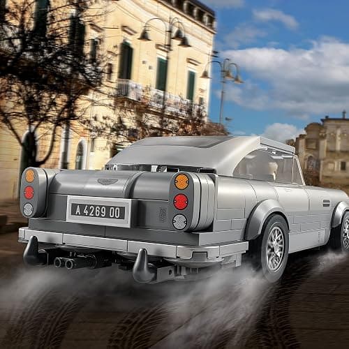 Lego Speed Champions 007 Aston Martin DB5 76911 Building Toy Set Featuring James Bond for Kids, Boys and Girls Ages 8+ (298 Pieces), 10.32 x 5.55 x 2.4 inches thumbnail 4