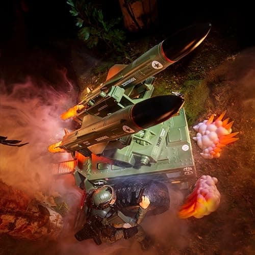 G.I. Joe Classified Series #182, Clayton “Hawk” Abernathy with M.M.S. (Mobile Missile System) Towable Vehicle, Collectible 6 Inch Action Figure Set thumbnail 6