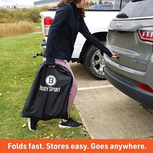Body Sport Adjustable Athletic Speed Training Hurdles, Jumping & Speed Training Fitness Equipment, Hurdles for Track & Field, Basketball, Soccer & More thumbnail 7
