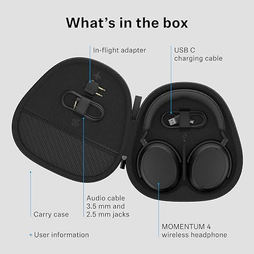 Sennheiser MOMENTUM 4 Wireless Over-Ear Headphones thumbnail 8