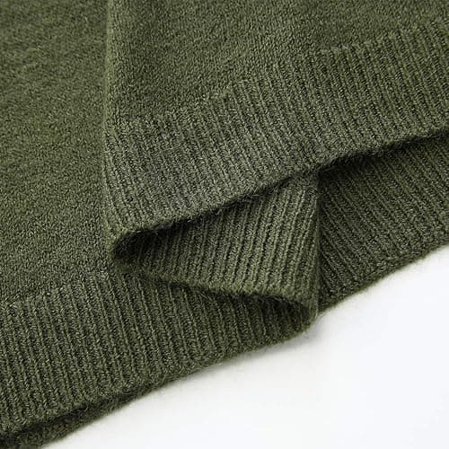 Fomolom Women Ponchos Sweater Versatile Lightweight Solid Knitted Shawl Wrap Scarf Cape Accessories for Womens thumbnail 6