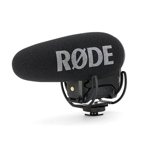 RØDE VideoMic Pro Plus Premium On-Camera Shotgun Microphone Pass Filter, High-Frequency Boost, Pad, Safety Channel for Filmmaking, Content Creation and Location Recording (VMPRPLUS) thumbnail 2
