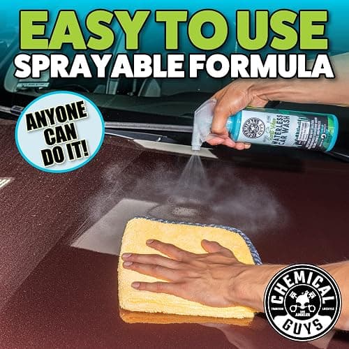 Chemical Guys, Swift Wipe Waterless Car Wash Spray, High Lubrication, 16 oz | Spray and wipe to clean and shine paint, glass and wheels with no water, a slick gloss for quick washes anywhere thumbnail 8