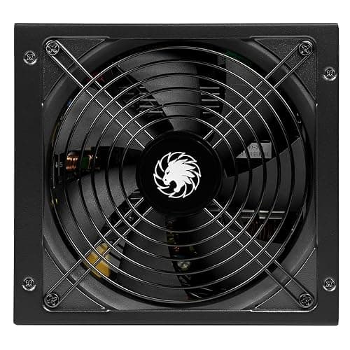 GameMax 800W Rampage Power Supply, Non-Modular, APFC, Japanese Tk Main Capacitor, 80 Plus Bronze, 88% Efficiency, 14cm Cooling Fan, Real Power Gaming | Black thumbnail 13