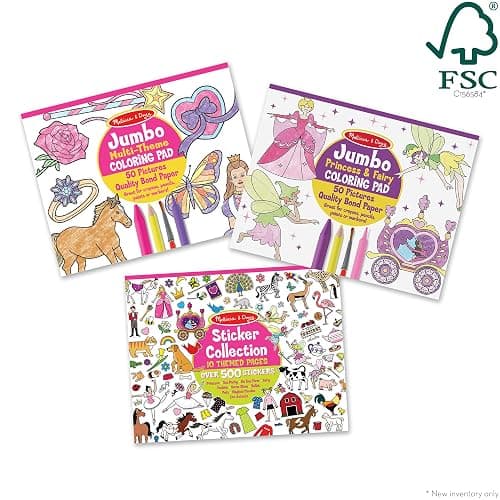 Melissa & Doug Girls Activity Bundle thumbnail 4