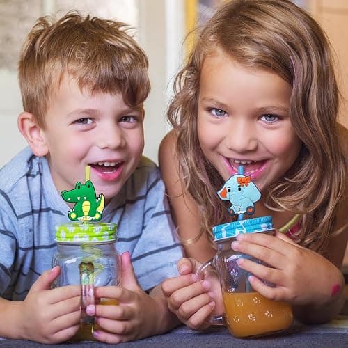DMIGHT Jungle Safari Party Favors Set Wild Animals Set for Kids Birthday Gifts, Wild Theme Party favors for Kids Birthday Party Baby Shower Goodie Bag Fillers Jungle Safari Party Supplies (Animal) thumbnail 9