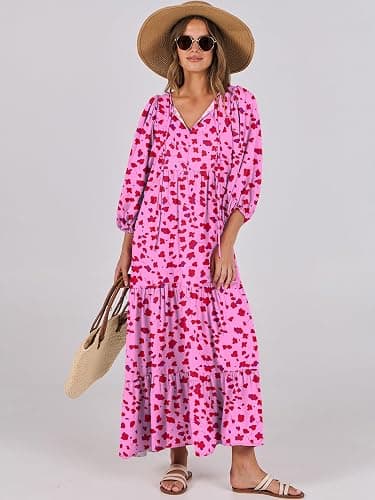 ANRABESS Boho Maxi Dresses Long Dress thumbnail 7
