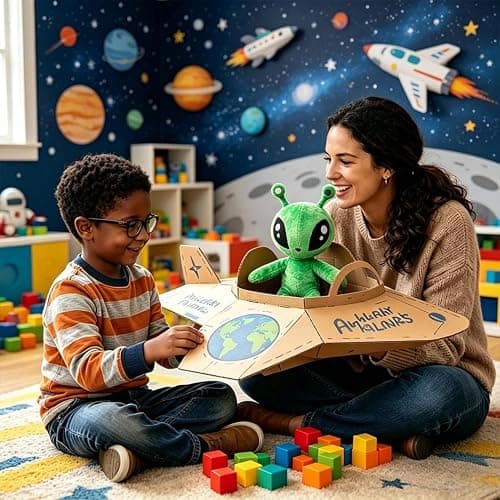 Alien Plush Toy,Green Alien Plush Doll,Soft Alien Creature Pillow for Home Kids’Room Decor,Gift for Animation Fans and Doll Toys thumbnail 5