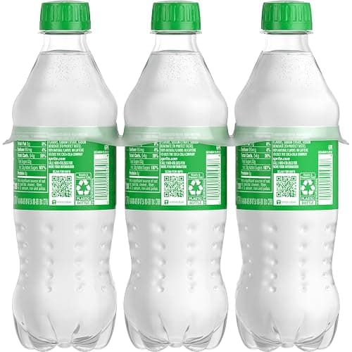 Sprite Lemon-Lime Caffeine-Free Soda Soft Drink Bottles, 16.9 fl oz, 6 Pack | Naturally flavored soft drink, carbonated thumbnail 7