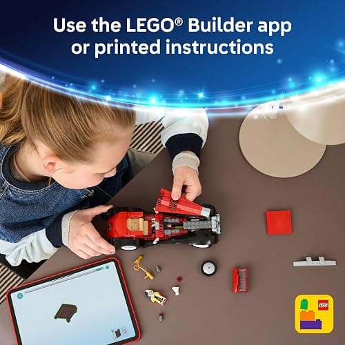 LEGO Disney Cruella De Vil’s Car Building Toy - 101 Dalmations Pretend Play Vehicle Building Set for Girls & Boys, Ages 9+ - Gift for Christmas - 43277 thumbnail 7