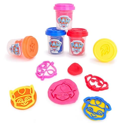 Toyland® Paw Patrol Kids Dough Backpack Set – 5 Tubs of Dough & 4 Cutters Included - Paw Patrol Toys thumbnail 7