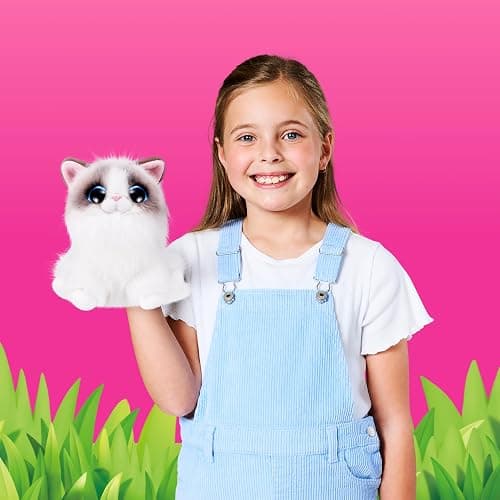 Pets Alive Smitten Kittens Series 2 (Ragdoll) by ZURU – Interactive Plush Cat Toy with 10 Sounds, Surprise Unboxing, Soft Collectible Pet for Ages 3+ thumbnail 7