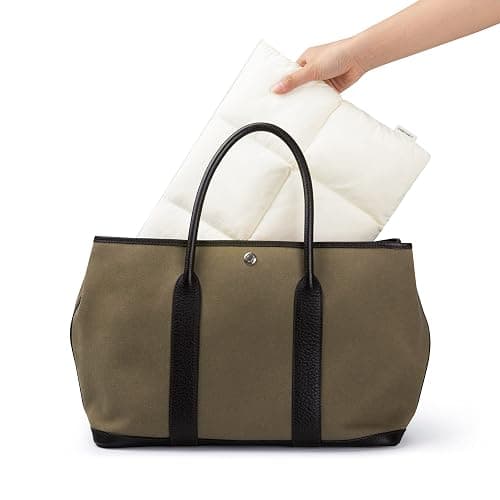 Comfyable Puffy Laptop Sleeve 15 Inch 16 Inch, Quilted Puffer Laptop Carrying Case, Pillow Pouch Compatible for MacBook Air 15 in M4 2025 & MacBook Pro 16 in M4 2024, Rice thumbnail 6
