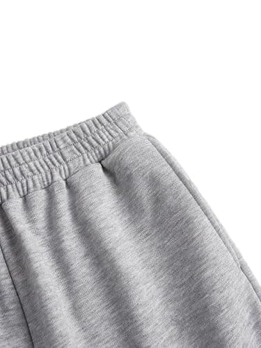 ZUGJAM Men's Baggy Sweatpants Wide Leg Lounge Sweat Pants with Pockets thumbnail 3