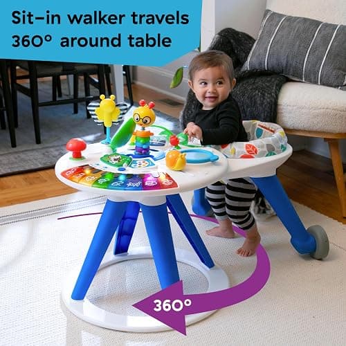 Baby Einstein Around We Grow 4-in-1 Walker, Discovery Activity Center and Table, Age 6 Months and up thumbnail 5