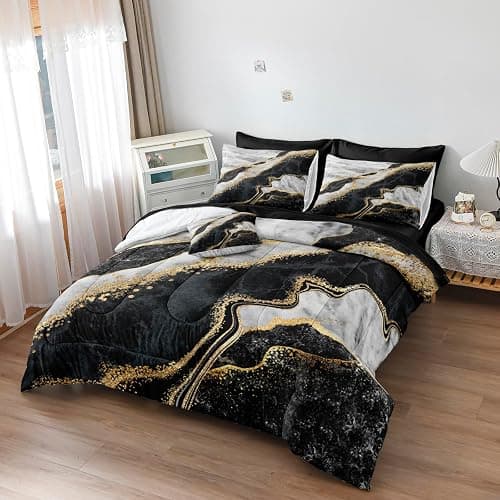 Marble Comforter Set | Full Size | 8 Pieces thumbnail 3