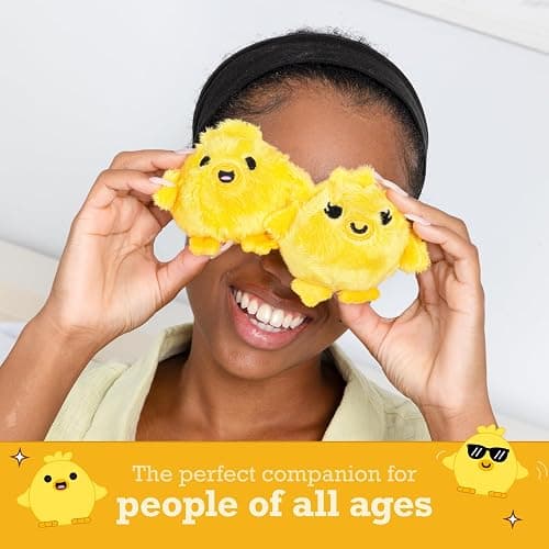 Emotional Support Chickies by Relatable, Cuddly Stuffed Animals and Toys, Squishy Toys and Plushies, Great Gift Ideas for Loved Ones of All Ages, Includes 5 Plushies with Carrying Basket thumbnail 2